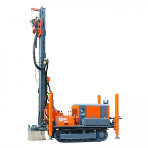 water well drilling rig machina ZGSJ-200 with hammer drill