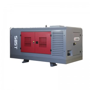 Compressor de ar de parafuso diesel tipo caixa
