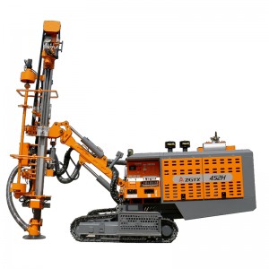 Integrated DTH surface Drill ZGYX-452T/452HRig