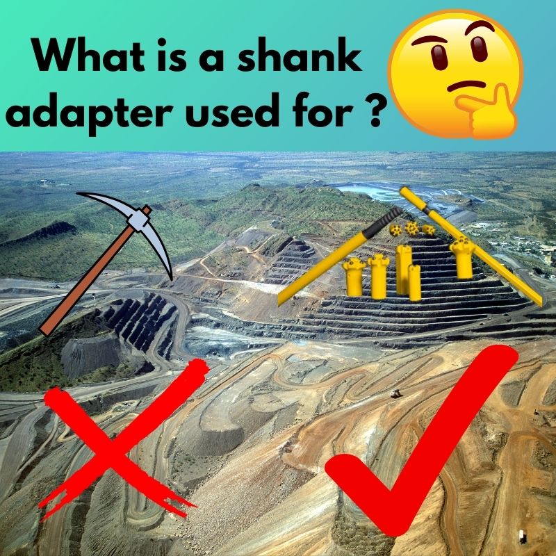 What is a shank adapter used for ?